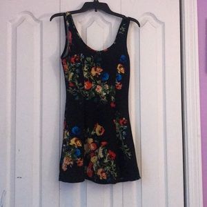 floral mini dress